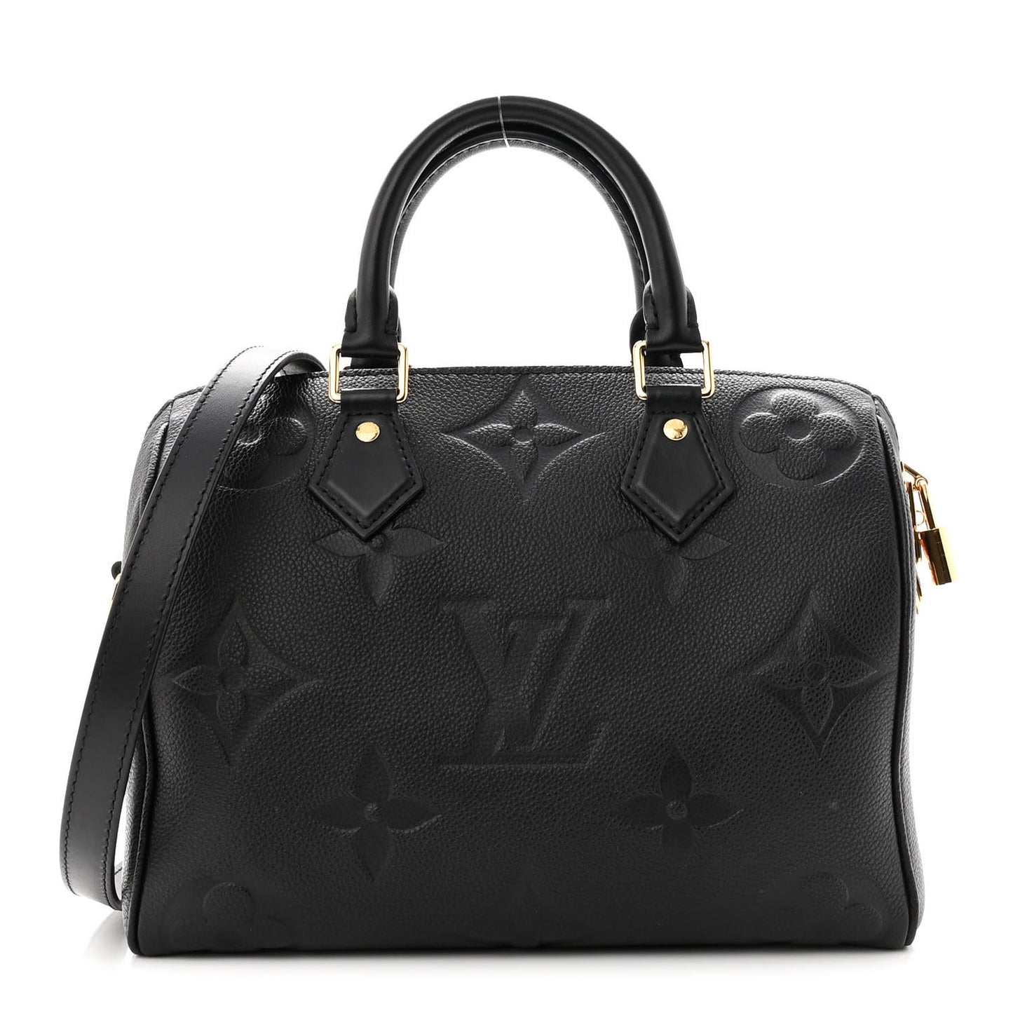 Empreinte Monogram Giant Speedy Bandouliere 25 Black