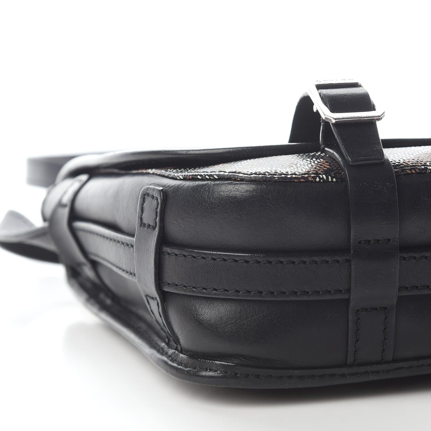 Goyard Goyardine Belvedere PM Messenger Bag Black 6 of 7