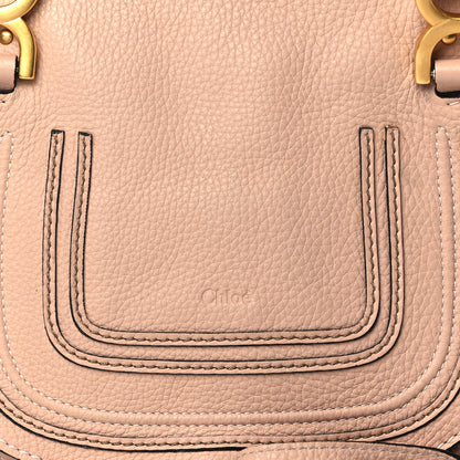 Chloe Calfskin Small Marcie Satchel Pale Pink 8 of 11