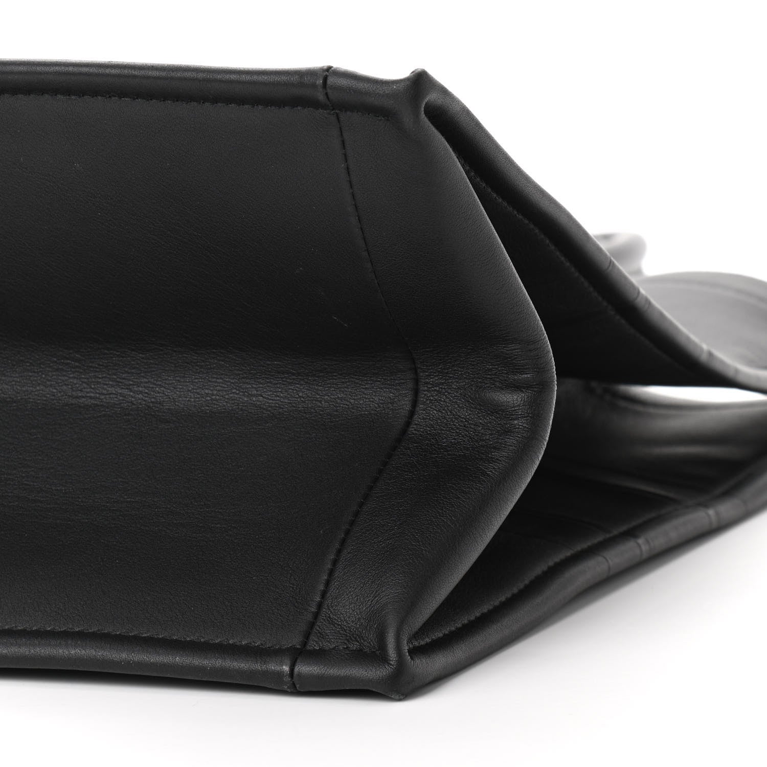 Christian Dior Calfskin Embossed Large Book Tote Black 10 of 10
