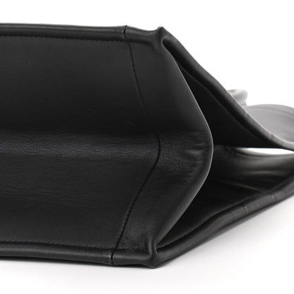 Christian Dior Calfskin Embossed Large Book Tote Black 10 of 10