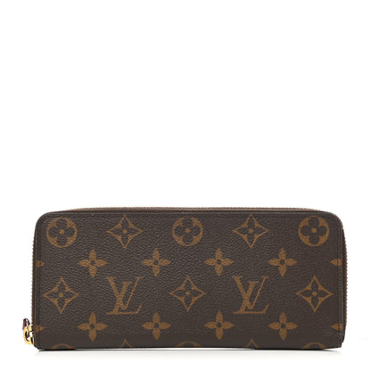 Louis Vuitton Monogram Clemence Wallet Fuchsia 1 of 8