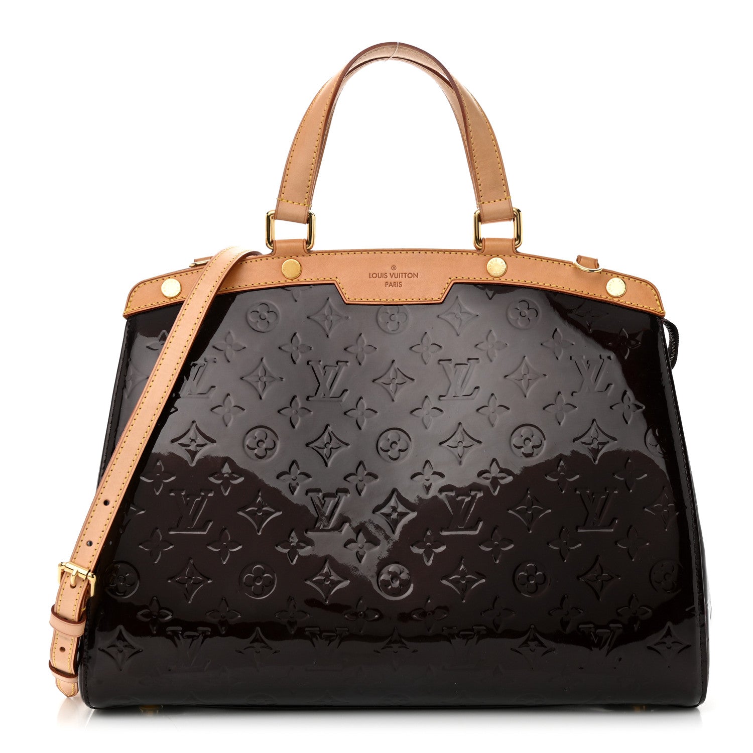 Louis Vuitton Vernis Brea GM Amarante 1 of 9
