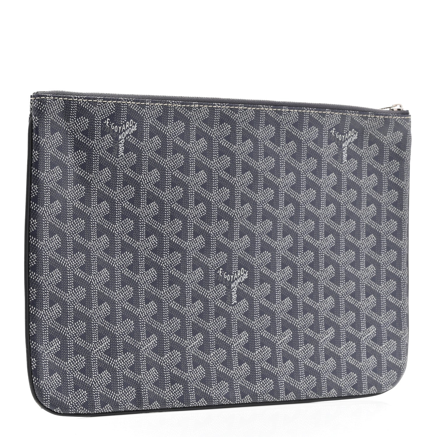 Goyard Goyardine Senat Pochette MM Grey 3 of 6