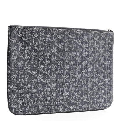 Goyard Goyardine Senat Pochette MM Grey 3 of 6