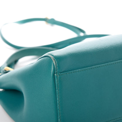 Fendi Nappa Mini Peekaboo Iconic Satchel Lago 9 of 12