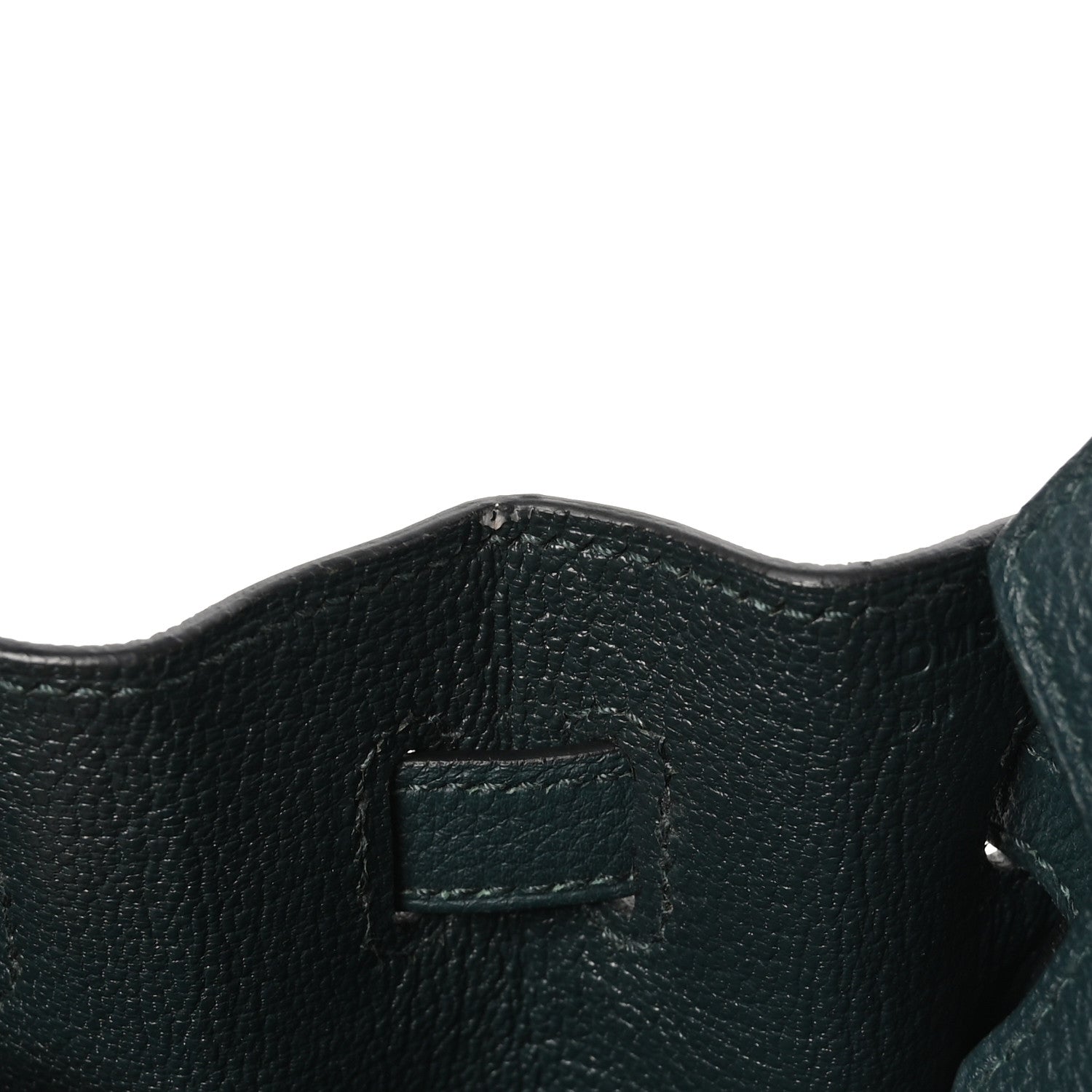 Hermes Togo Birkin 25 Vert Cypress 11 of 12