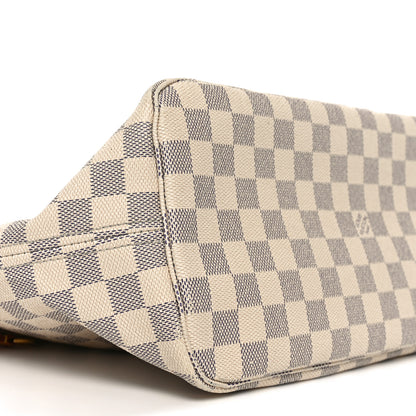 Louis Vuitton Damier Azur Neo Neverfull MM Rose Ballerine 8 of 10