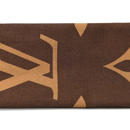Louis Vuitton Silk Ultimate Monogram BB Bandeau Brown 5 of 5