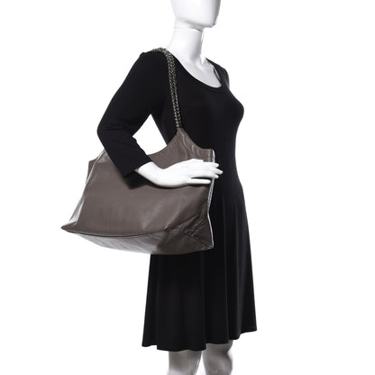 Prada Soft Calf Chain Tote Bambu 2 of 13