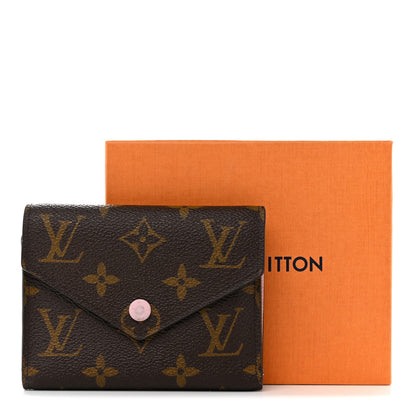 Louis Vuitton Monogram Victorine Wallet Rose Ballerine 9 of 9