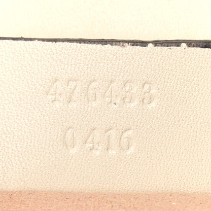 Gucci Calfskin Matelasse Super Mini GG Marmont Shoulder Bag White 11 of 17