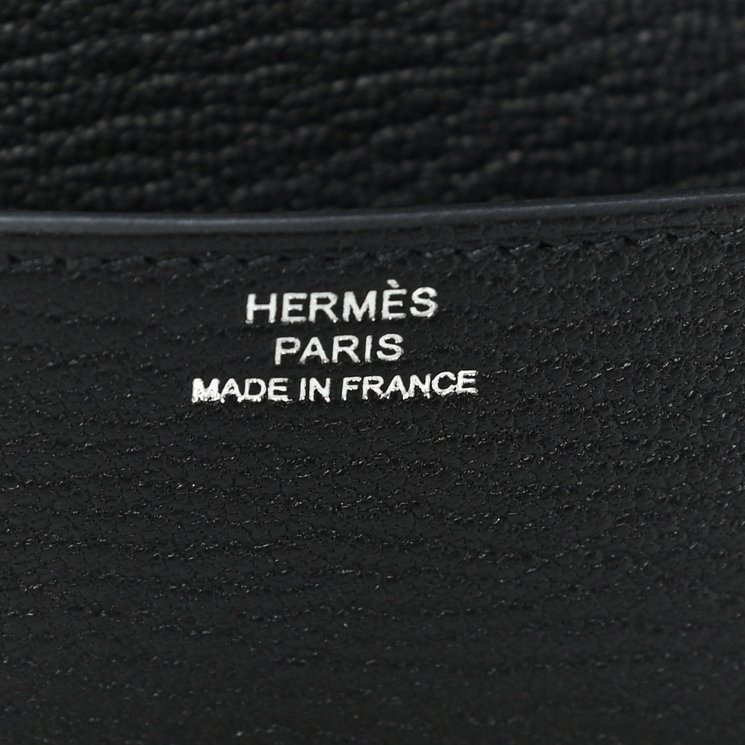 Hermes Chevre Mysore Roulis Slim Wallet Black 8 of 12