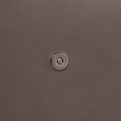 Chloe Calfskin Suede Medium Faye Shoulder Bag Motty Grey 13 of 13