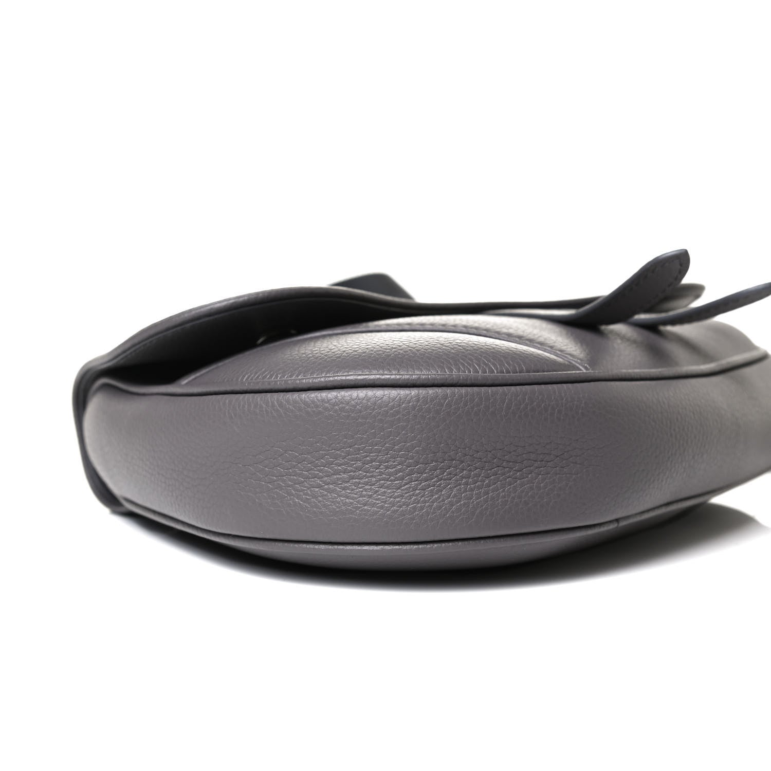 Christian Dior Calfskin Mens Saddle Bag Grey 12 of 15