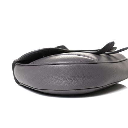 Christian Dior Calfskin Mens Saddle Bag Grey 12 of 15