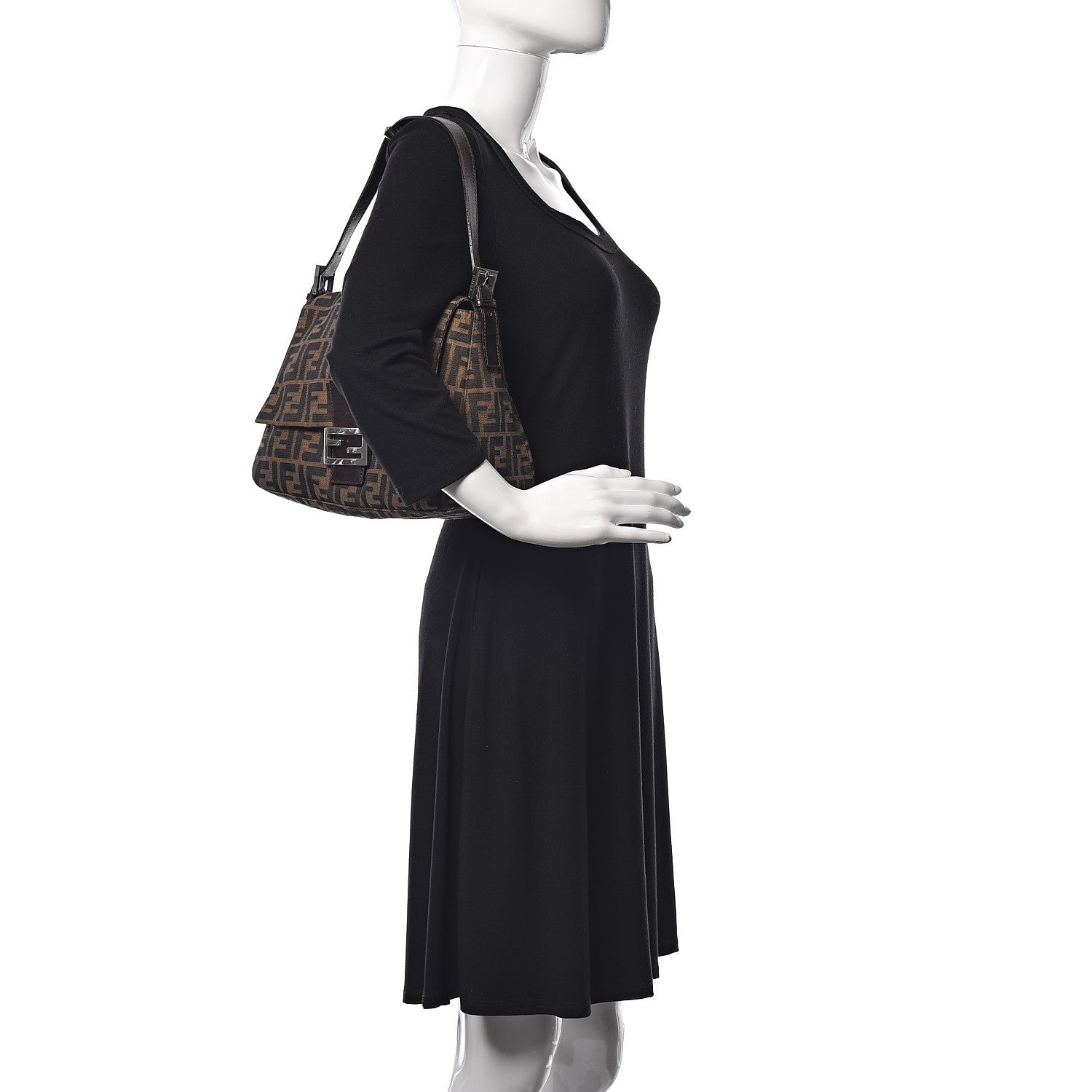 Fendi Zucca Mama Baguette Tobacco 2 of 8