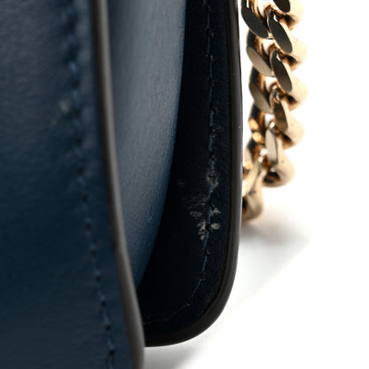 Chloe Suede Calfskin Small Faye Shoulder Bag Majolica Blue 11 of 14