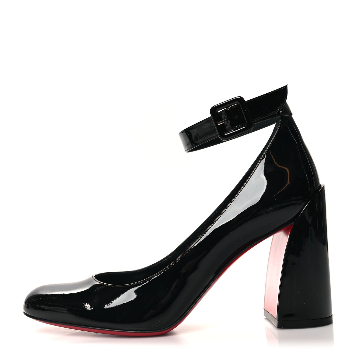 Patent Calfskin So Sab 85 Pumps 39.5 Black
