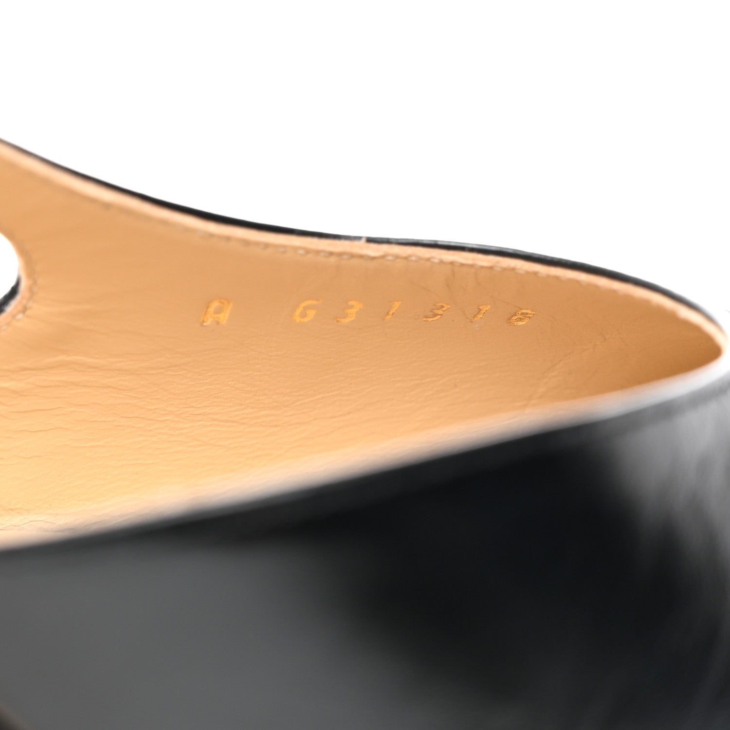 Chanel Goatskin Grosgrain Cap Toe CC Slingback Sandals 38 Black 6 of 9