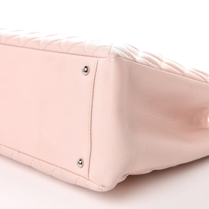 Chanel Caviar XL Grand Shopping Tote GST Light Pink 6 of 13