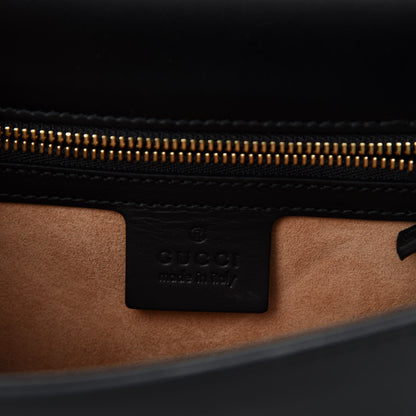 Gucci Calfskin Sylvie Belt Bag Black 8 of 10