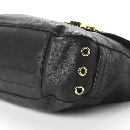 Mulberry Soft Grain Calfskin Tillie Satchel Black 7 of 10