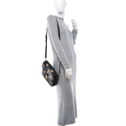 Louis Vuitton Empreinte Monogram Giant Pochette Metis Black Beige 3 of 14