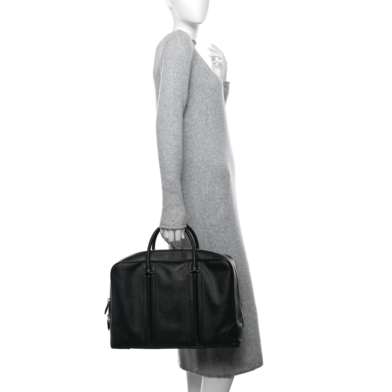 Givenchy Grained Calfskin Briefcase Black 2 of 13