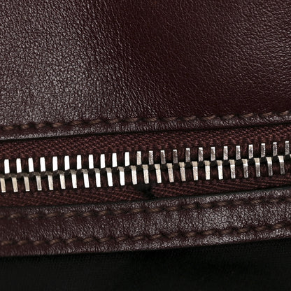Miu Miu Vitello Soft Shopping Tote Burgundy 13 of 16