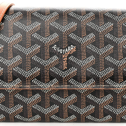 Goyard Goyardine Varenne Continental Wallet Black Gold 8 of 10
