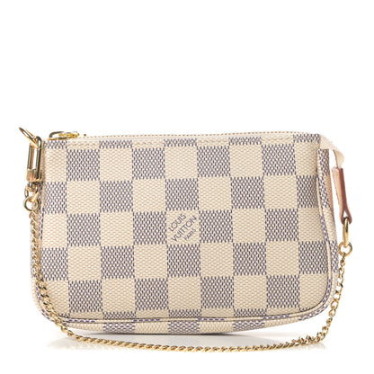 Louis Vuitton Damier Azur Mini Pochette Accessories 1 of 8