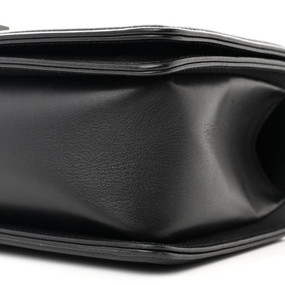 Chanel Calfskin Quilted Medium Boy Flap So Black 9 of 10