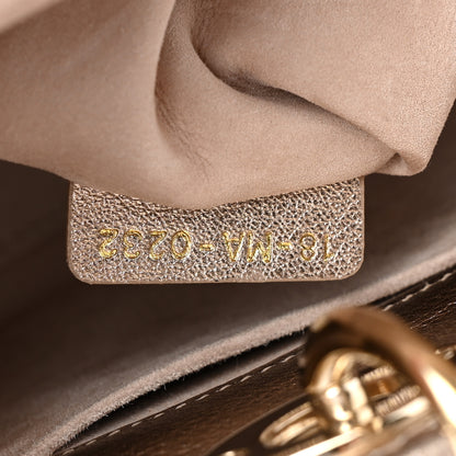 Christian Dior Metallic Lambskin Cannage Small My ABCDior Lady Dior Gold 7 of 10