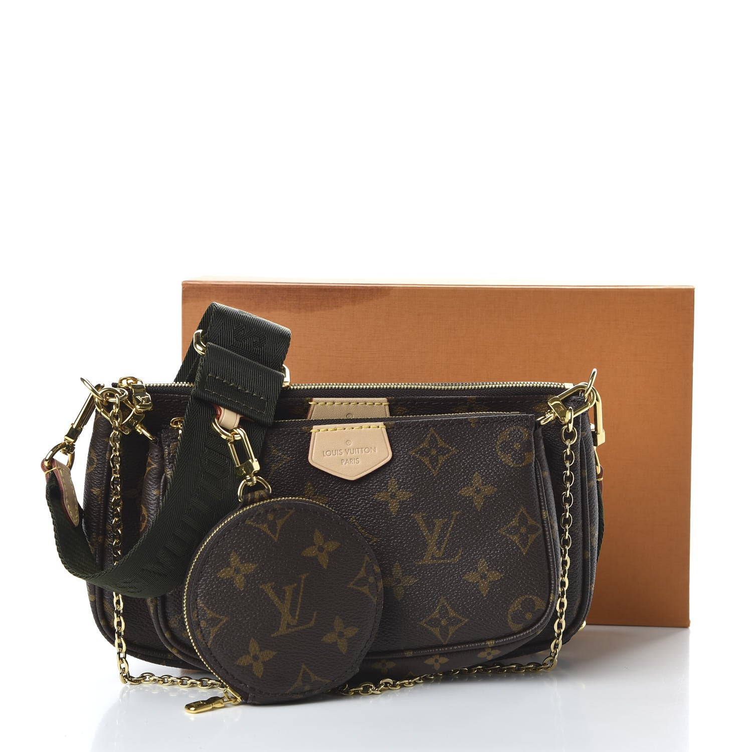 Louis Vuitton Monogram Multi Pochette Accessories Kaki 12 of 12