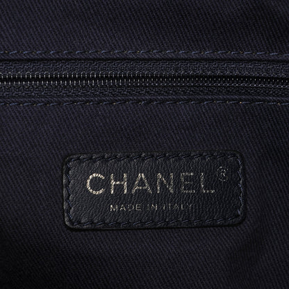 Chanel Canvas Large Deauville Tote Denim Blue 7 of 12