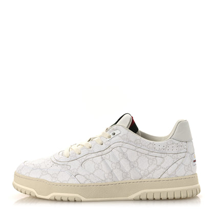 Gucci GG Supreme Monogram Womens Re-Web Sneakers 11.5 White 1 of 11