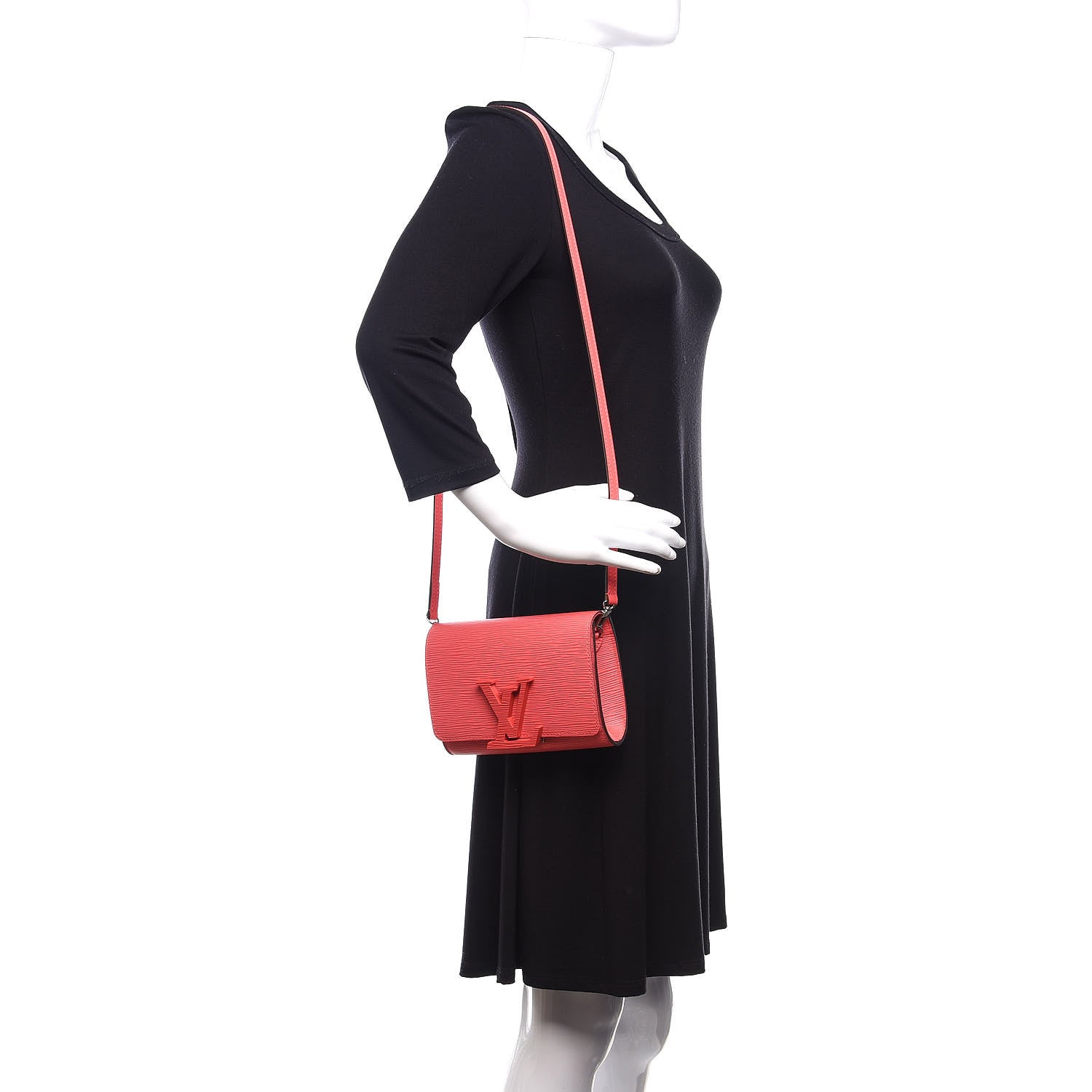 Louis Vuitton Epi Louise Strap PM Corail 2 of 10
