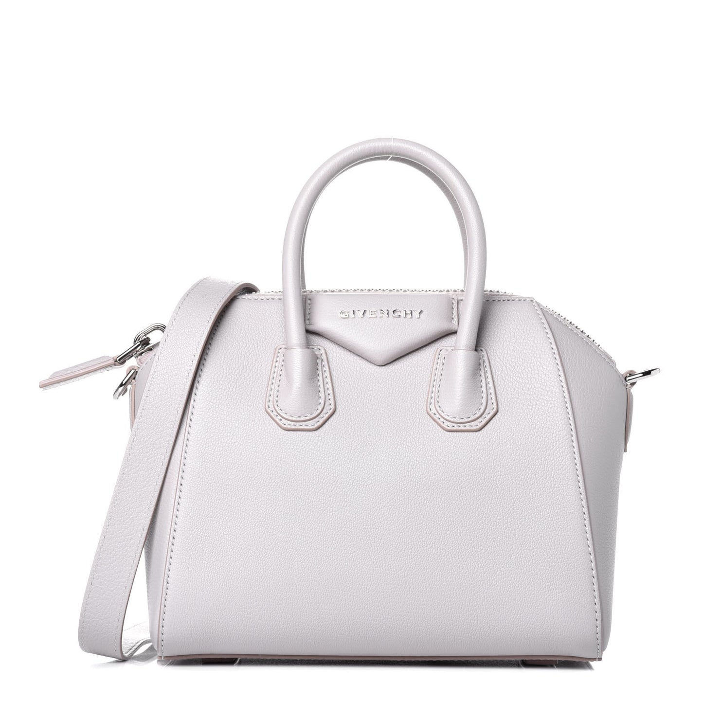 Sugar Goatskin Mini Antigona Natural