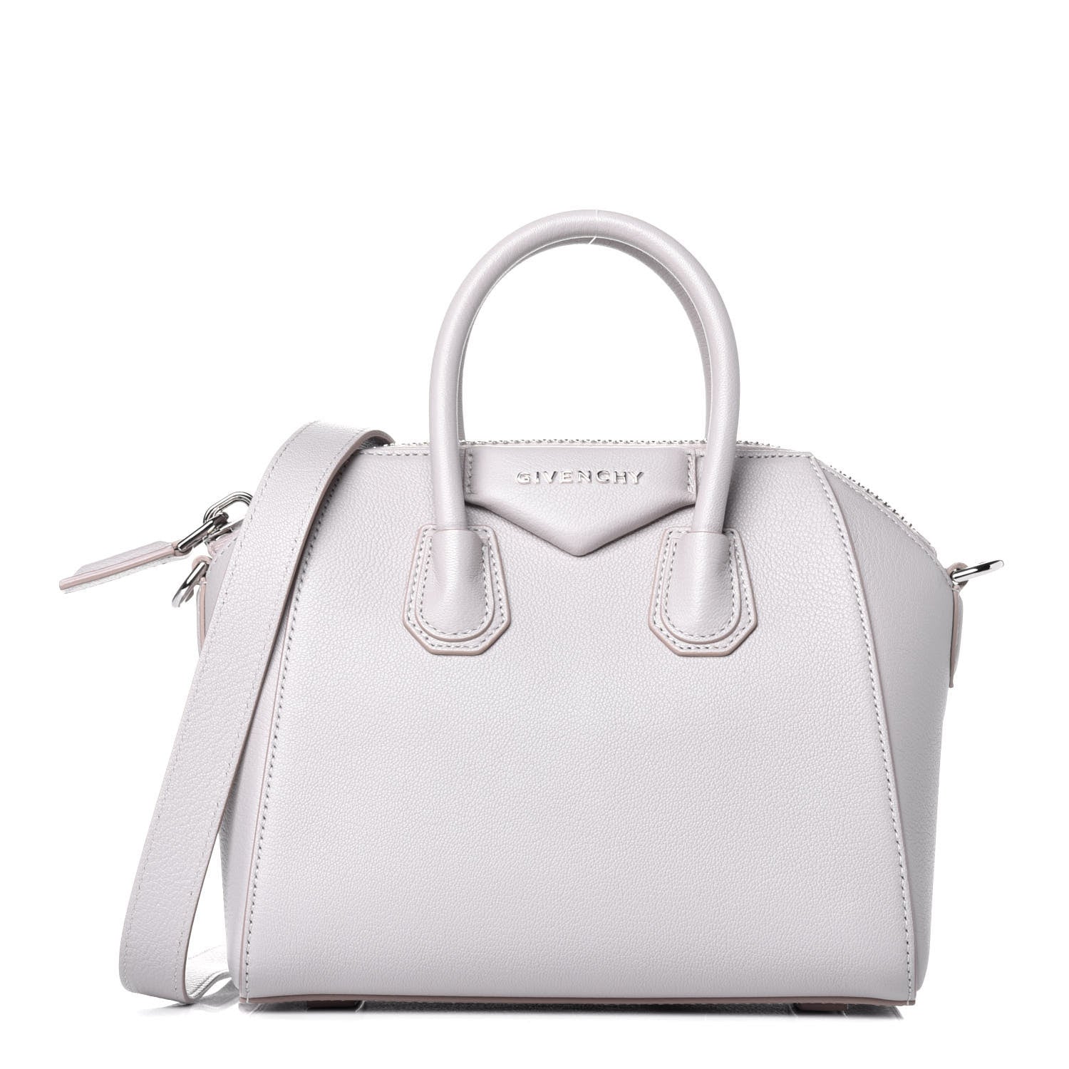 Givenchy Sugar Goatskin Mini Antigona Natural 1 of 10