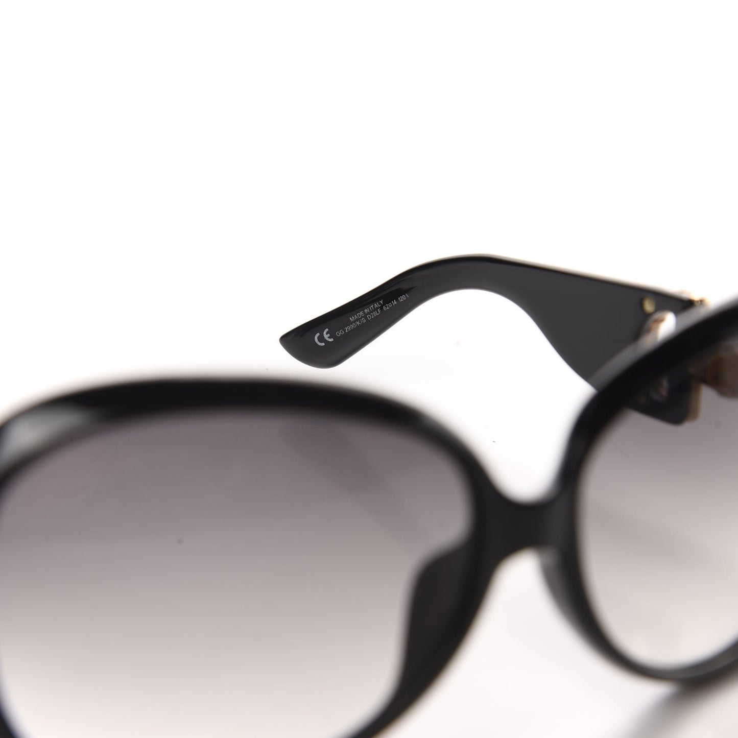 Bamboo Horsebit Sunglasses GG2990/K/S Black