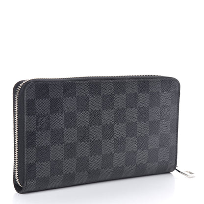 Louis Vuitton Damier Graphite Illustre Zippy Organizer Wallet 3 of 6