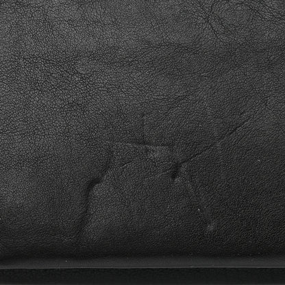 Chloe Calfskin Goatskin Medium Alice Satchel Black 12 of 12