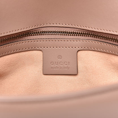 Gucci Calfskin Matelasse Small GG Marmont Shoulder Bag Porcelain Rose 6 of 10