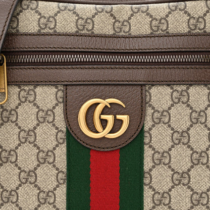 Gucci GG Supreme Monogram Web Small Ophidia Messenger Bag Brown 8 of 10