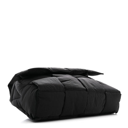 Bottega Veneta Nylon Intrecciato Padded Tech Cassette Bag Black 5 of 11