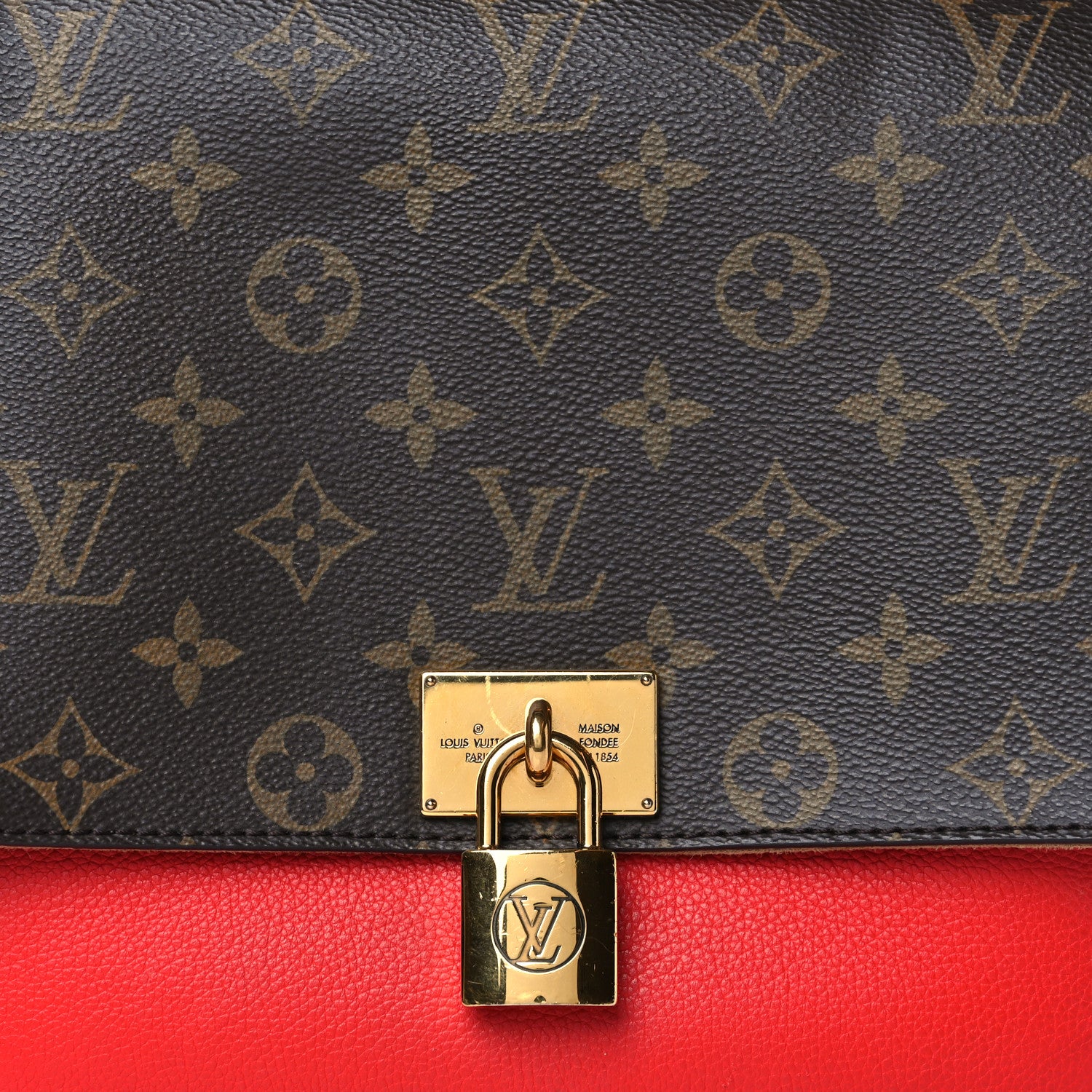 Louis Vuitton Monogram Marignan Coquelicot 8 of 10