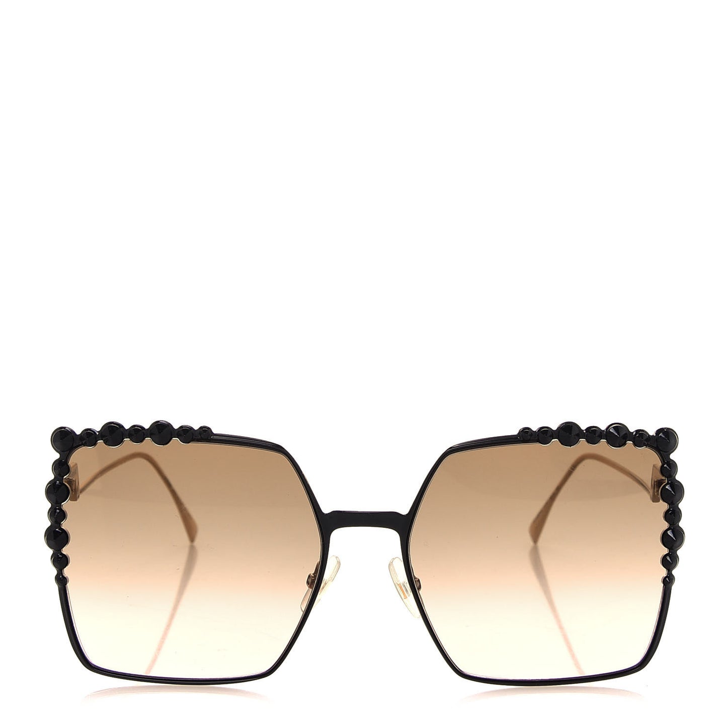 Square Dots Sunglasses FF 0259/S Black