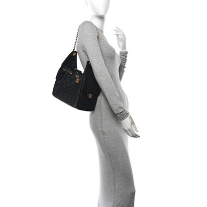 Chanel Caviar Quilted Small Chanel 25 Handbag Black 2 of 11