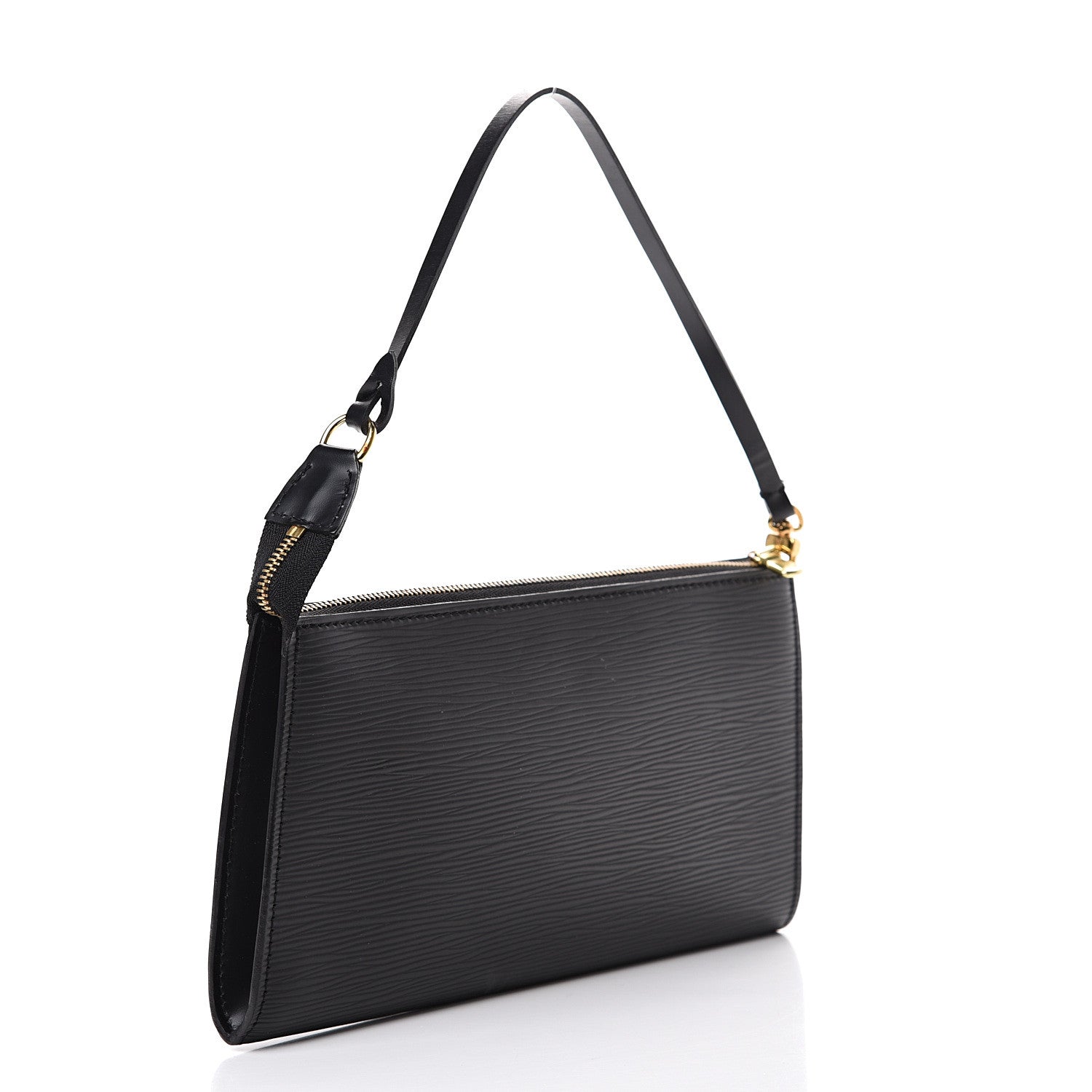 Louis Vuitton Epi Pochette Accessories 24 Black 2 of 11